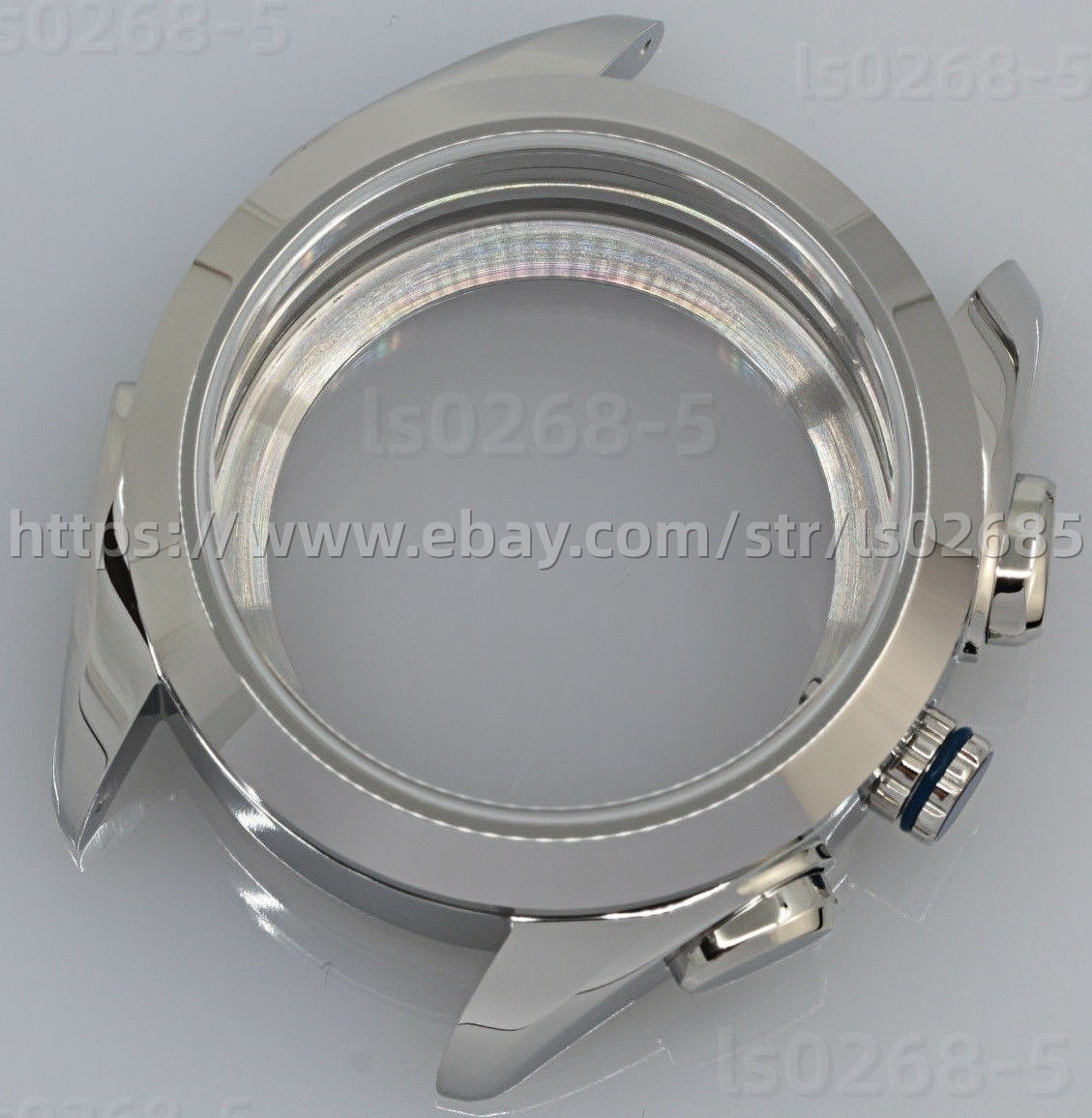 DIY SET for ETA 7750 watch case + dial + hands sapphire 38mm 10ATM NEW