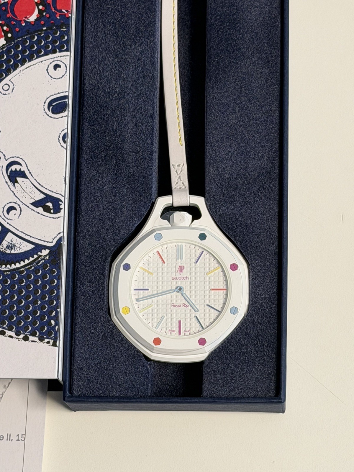 Audemars Piguet Watch Swatch x AP Royal Pop Huit Blanc Pocket Watch