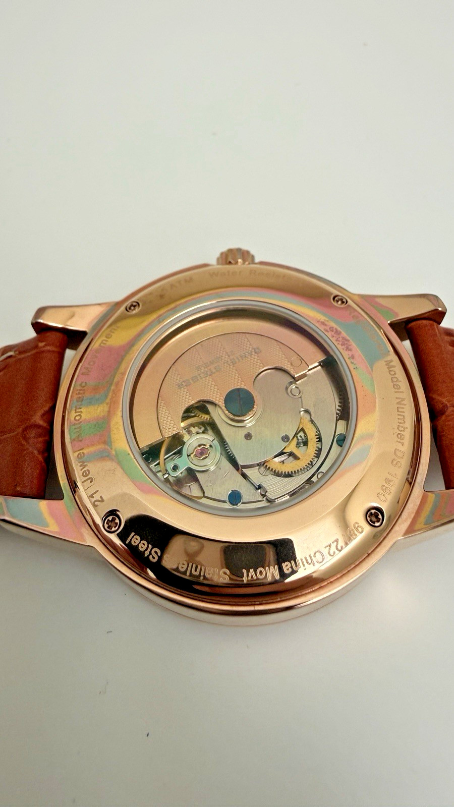 Vintage Daniel Steiger Horizon Automatic Watch DS1990 98722 Day-Night And Date