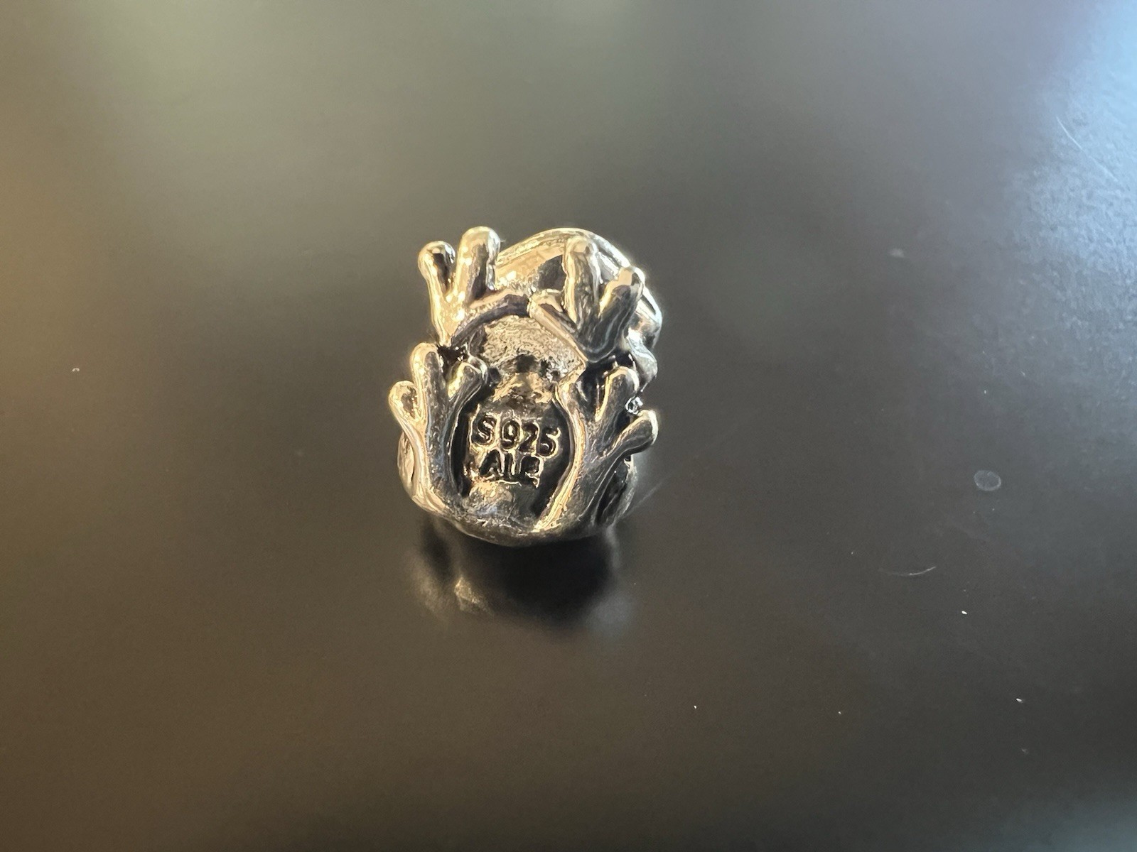 Pandora Frog Prince Charm 925 ALE with 14K Gold Crown