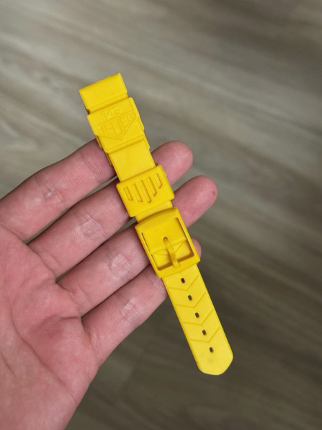 Alternative Rubber Strap 18mm for Tag Heuer Vintage, all colors, new.