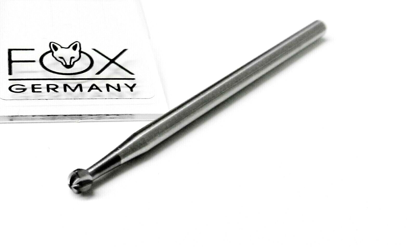 Round Carbide Bur Size 0.5mm Jewelry Bur Fox 005 Germany 1 PC