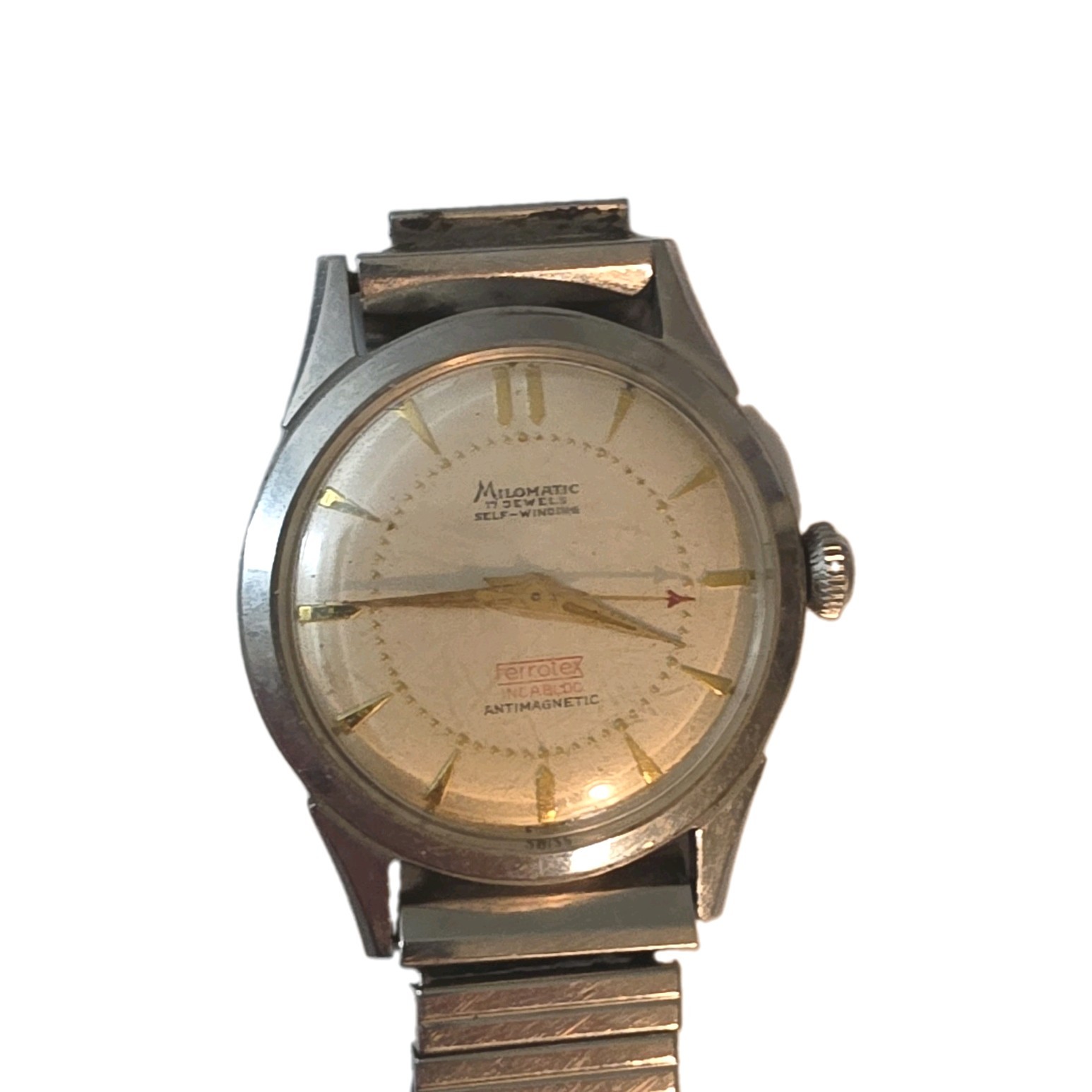Milomatic Ferrotex Automatic 17J Self-Winding Antimagnetic Waterproof Watch