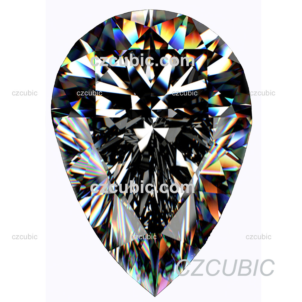 SUPER EXCELLENT QUALITY PEAR SHAPE CUBIC ZIRCONIA LOOSE STONES in U.S.A SHIPPER