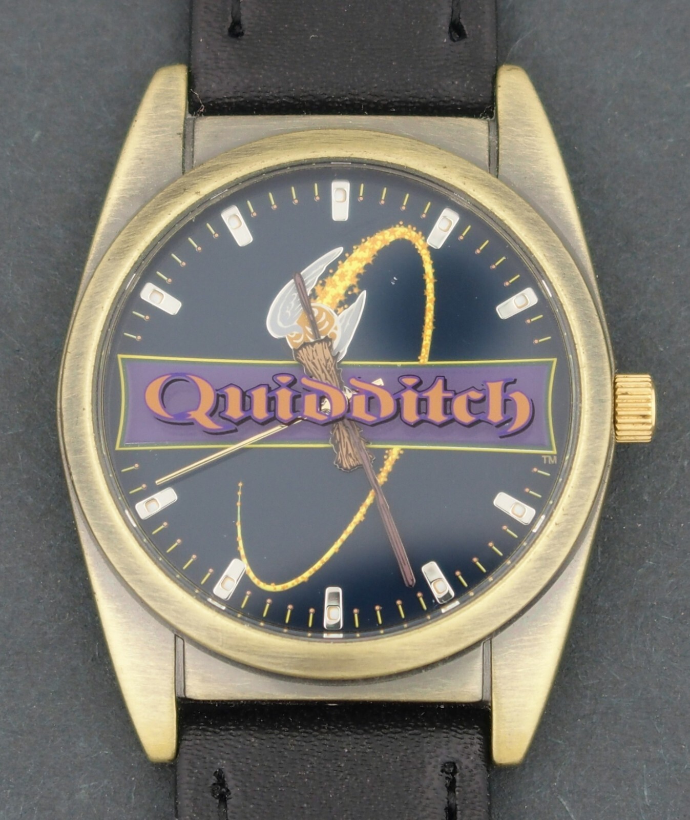 2001 Harry Potter Warner Brothers Quidditch Quartz SII Character Watch HC0001