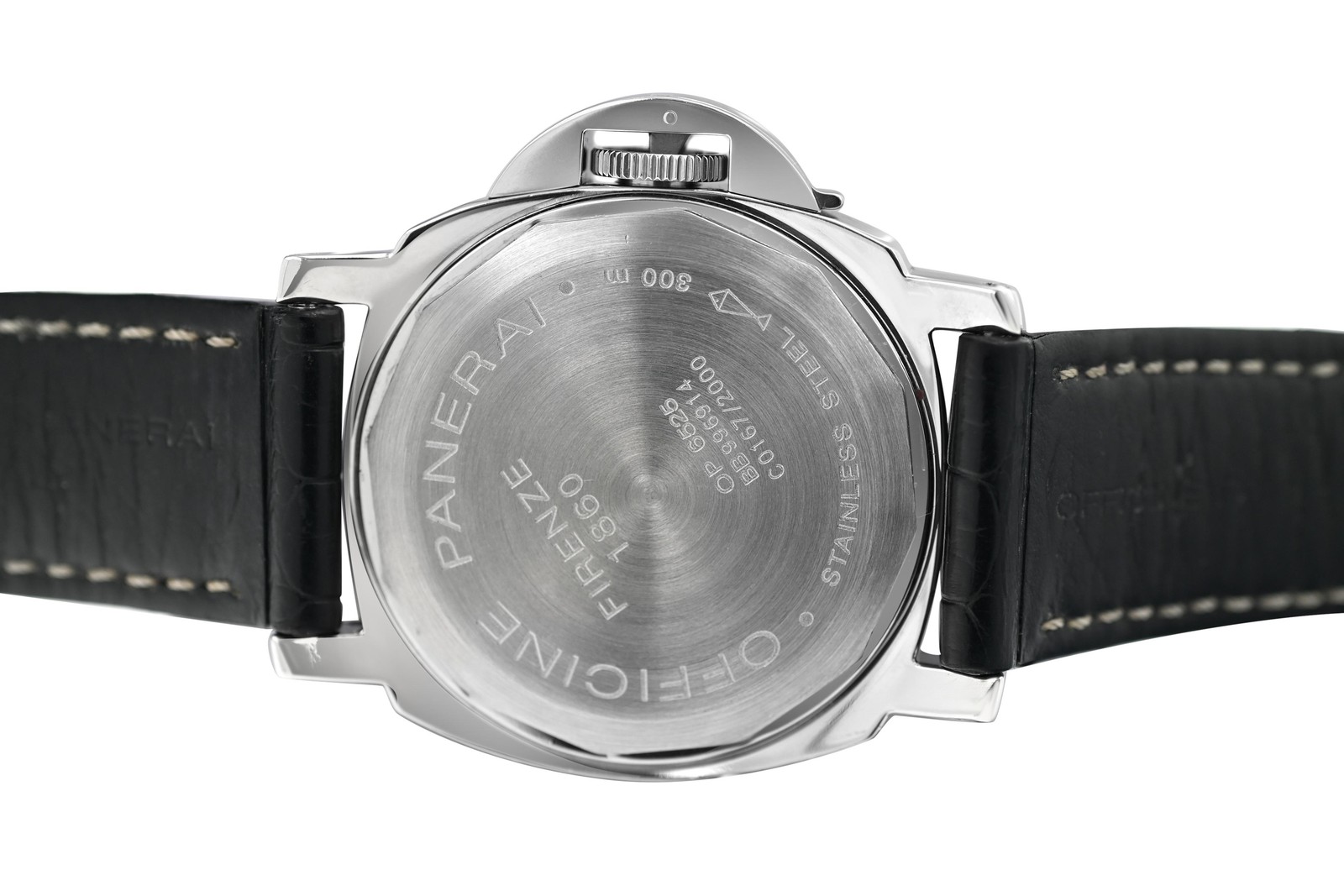 Panerai Luminor Power Reserve PAM00027 Black Dial Date Steel 44MM Mens Automatic