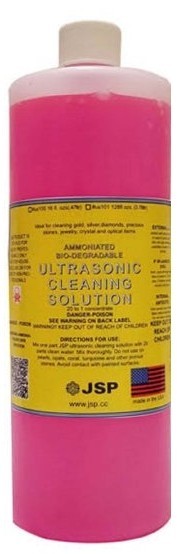 Jewelry Cleaner Solution Ultrasonic Cleaner Silver Gold Diamond Gemstones JSP