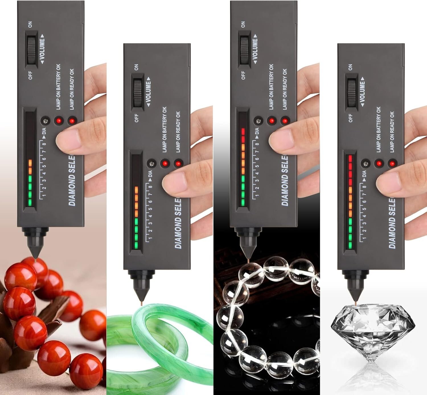 High Accuracy Gold Silver Test Kit Diamond Tester Precious Metal Testing Kit NEW