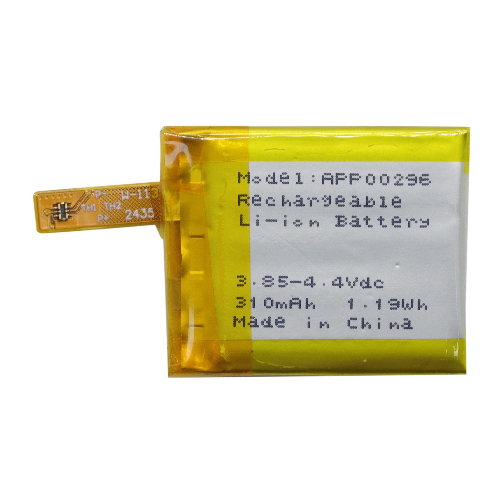 APP00296 Battery for Fossil Gen 5 Fossil Julianna HR FTW6035 Smartwatch 310mAh