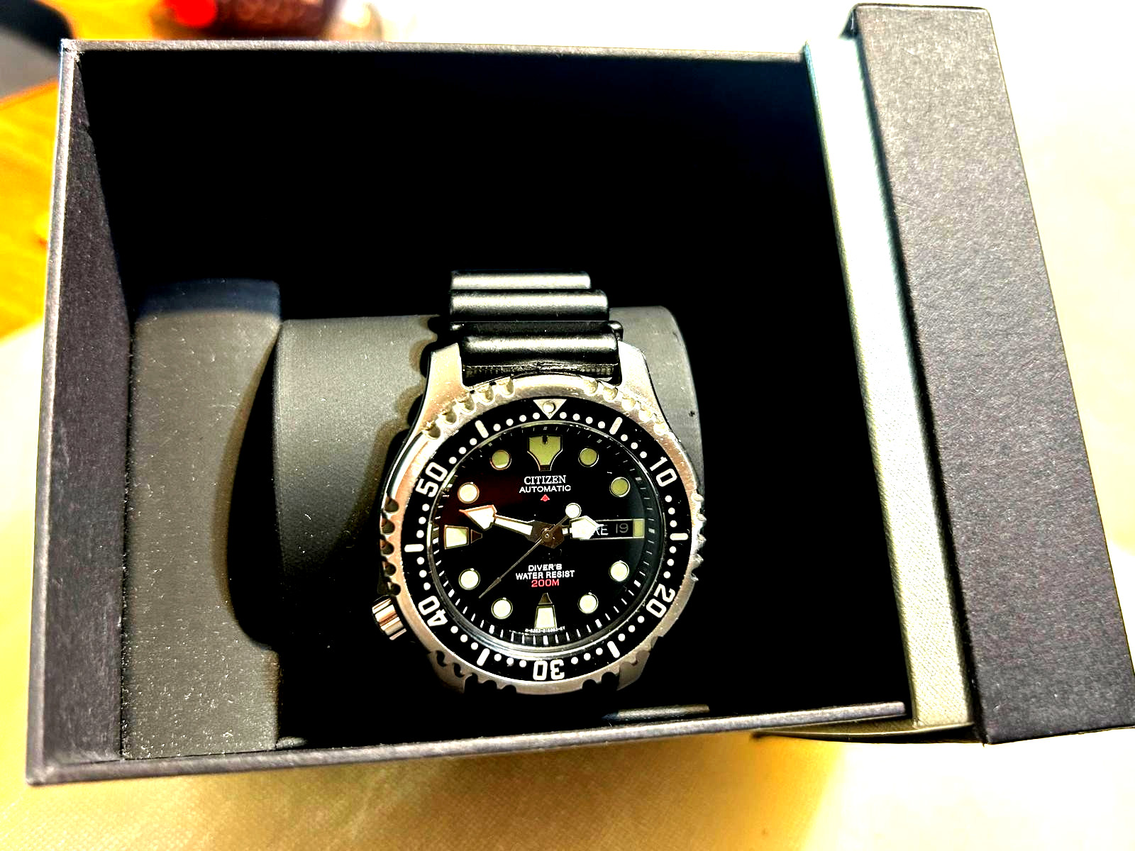 Citizen Promaster NY0040-09E Automatic Diver 200m Black Dial Watch w/ Box