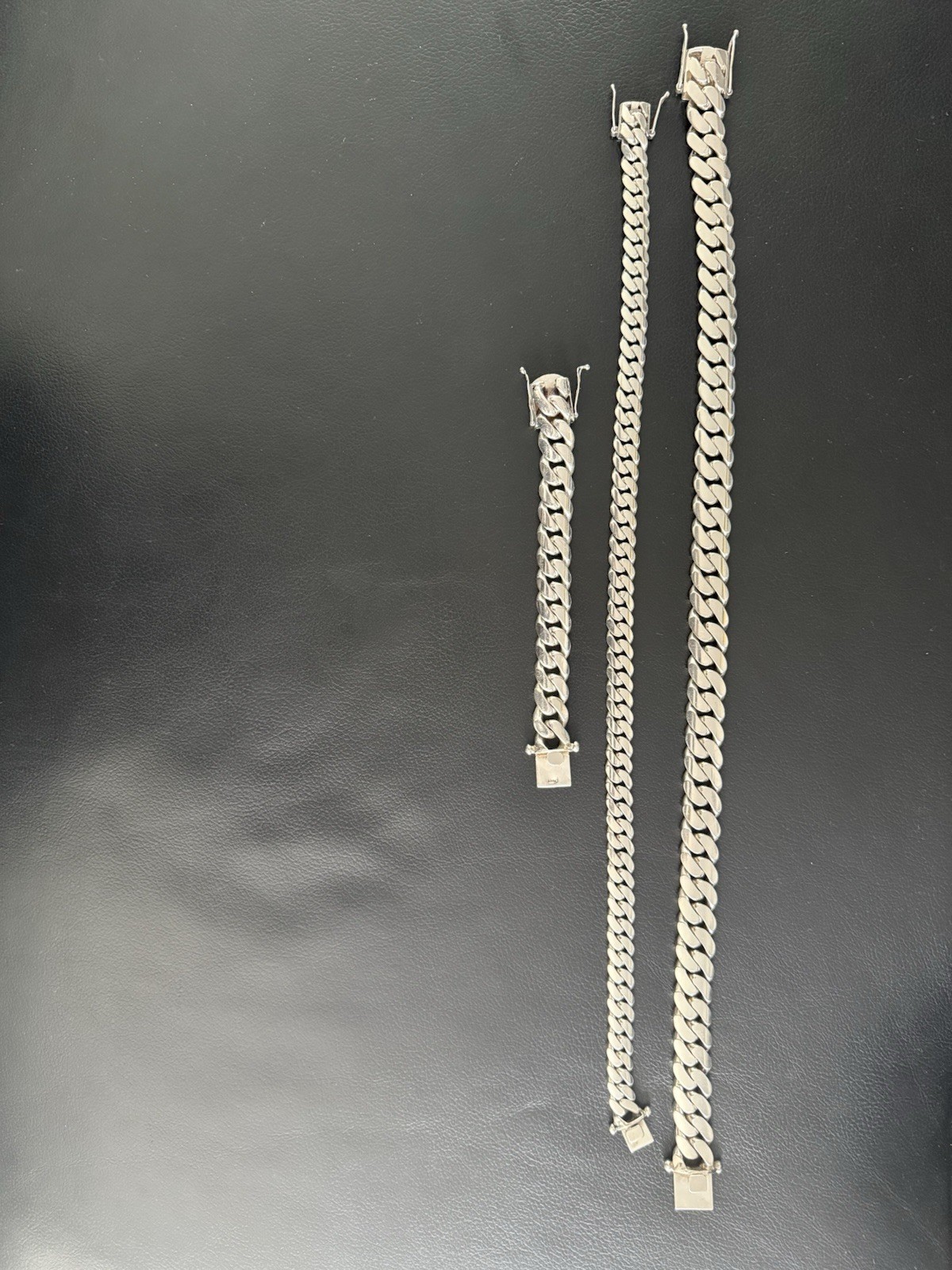 925 sterling silver miami cuban link chain