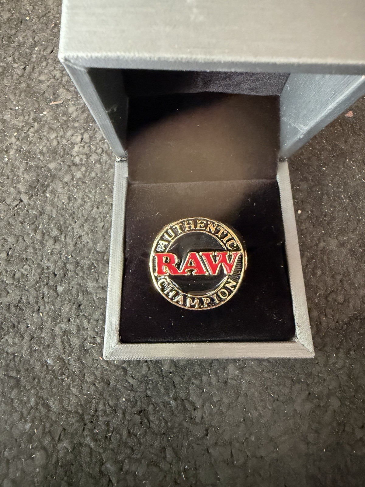 RAW Championship Ring — Size 10 — Brand New in Box — Authentic