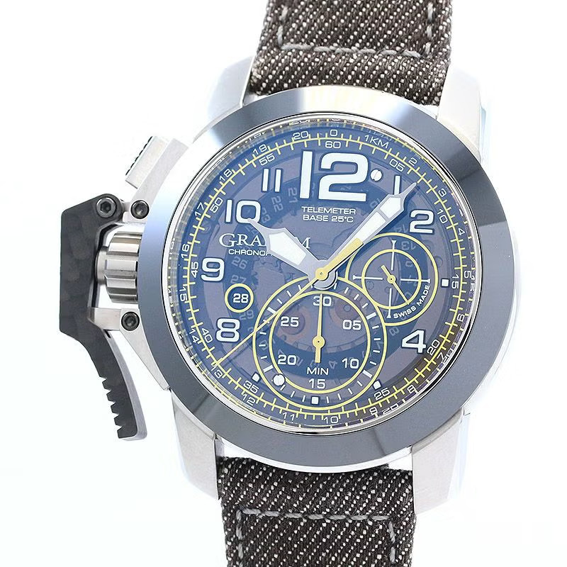 Graham Chronofighter Oversize Target 2CCAC.B16A.T34S #205