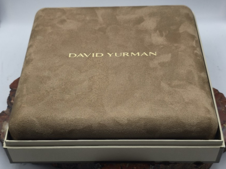 David Yurman Silver 11.5mm Pave Diamond Necklace 22″ $34,000… Lowest Price