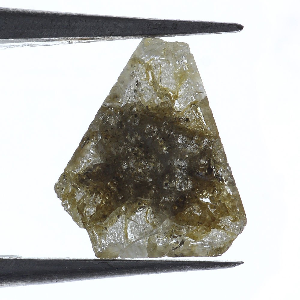 Slice Translucent 0.62 Carat 8.99X6.80X1.16 Natural Loose Rough Diamond Lot