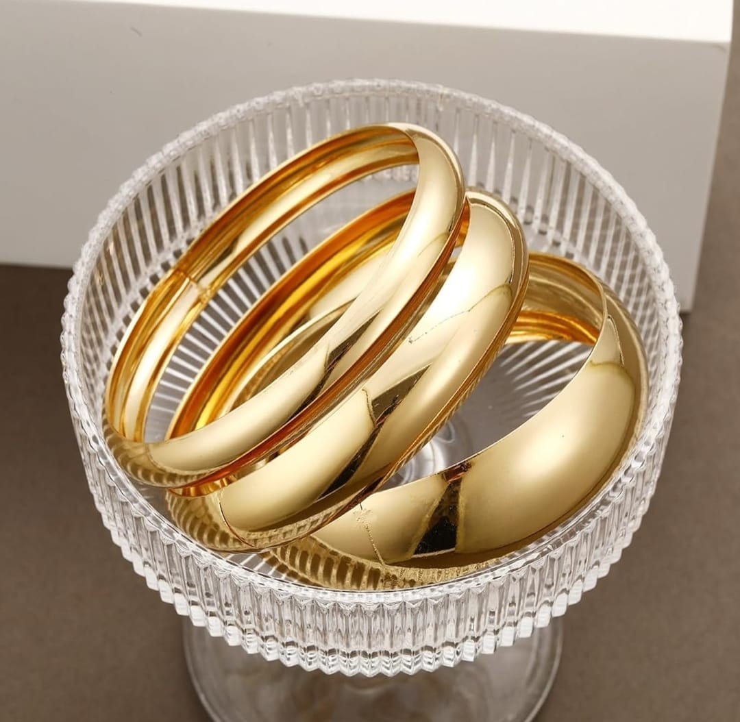 Indian bollywood gold plated braclet set for women and girls