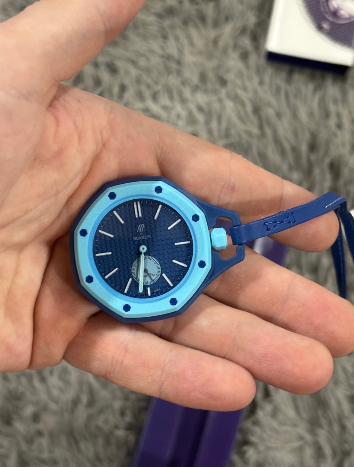 Swatch x AP Royal Pop Lan Ba Lot Pocket Watch