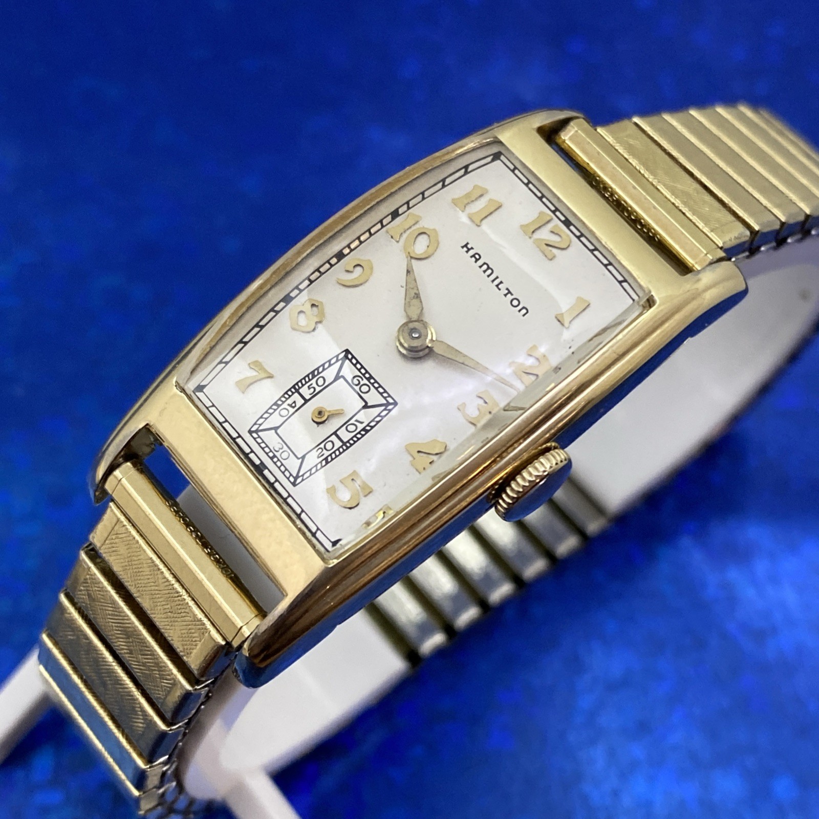 Vintage 1936 Man’s HAMILTON CLARK Stunning Long Case Serviced & 1 Year WARRANTY