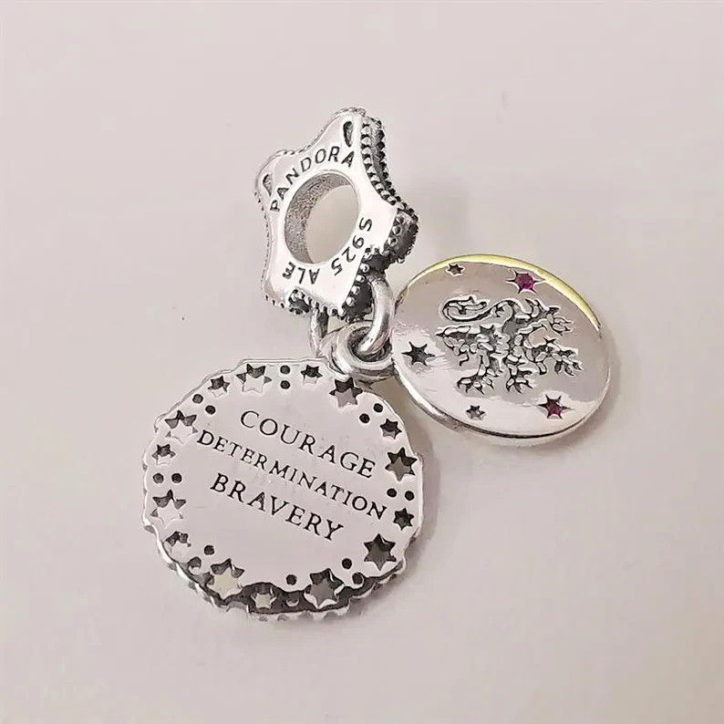 Authentic Pandora Harry Potter Gryffindor Dangle S925 ALE Charm