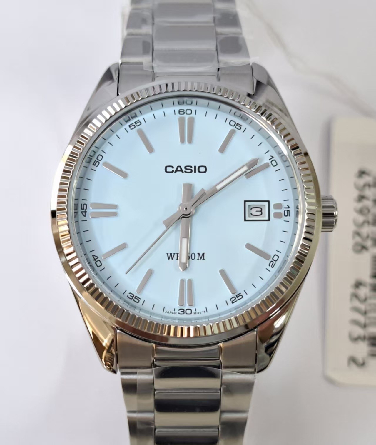 Casio UTP-1302PD-2A2 Stainless Steel Band 35 mm Dail Blue Unisex Adults Watch