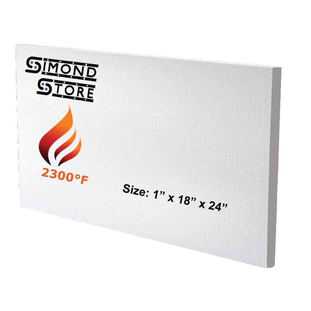 Simond Store Ceramic Fiber – 1 X 18 X 24 Ceramic Thermal