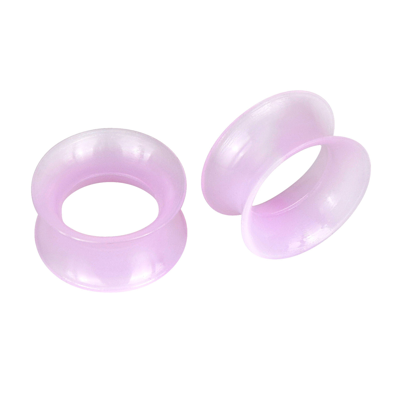 20Pcs Thin Silicone Earskin Tunnels Flexible Ear Gauge Kit Expander Plug 2g-3/4″