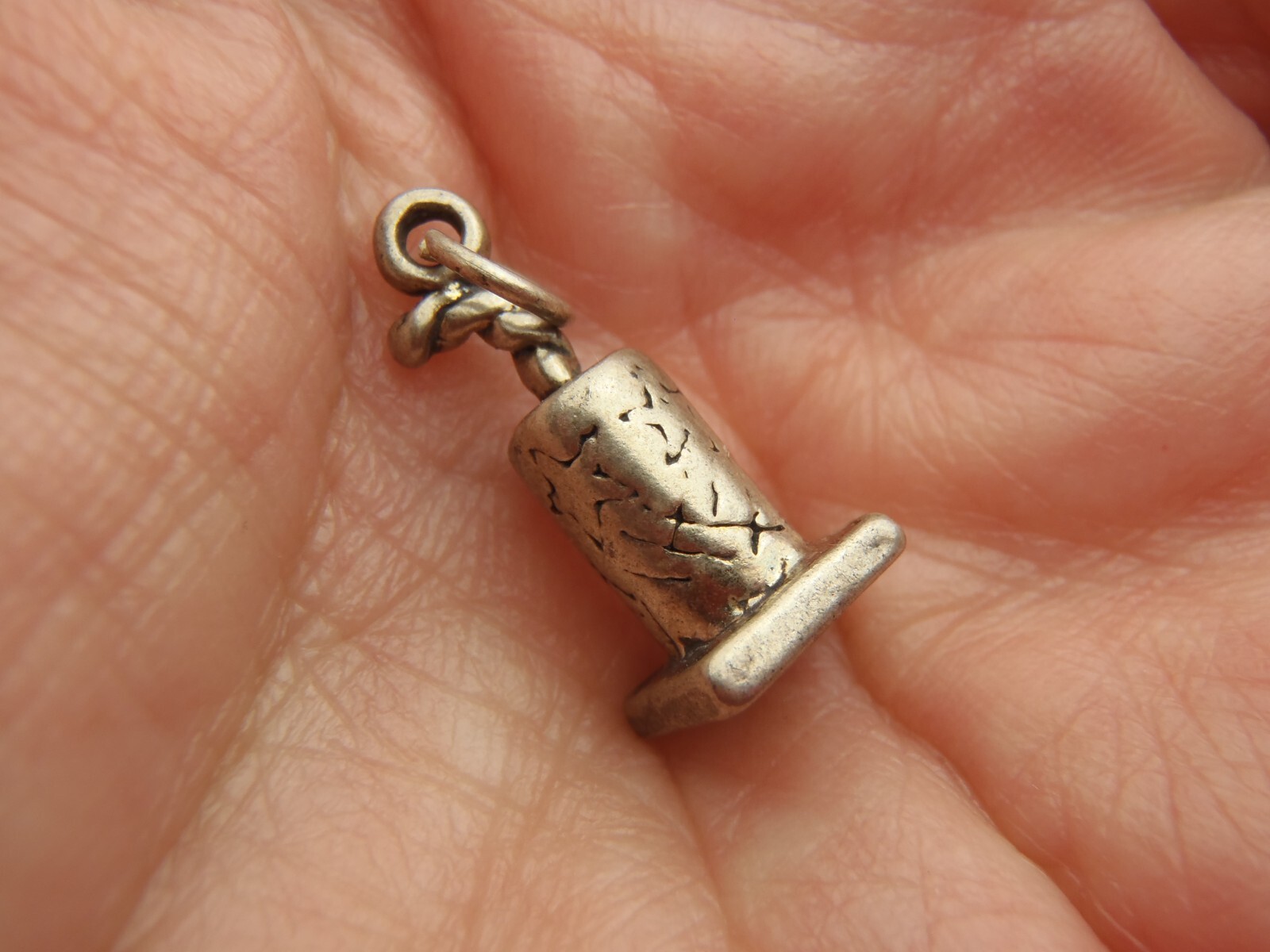 925 Sterling Silver Firecracker Fireworks Charm Made in USA Free Shipping