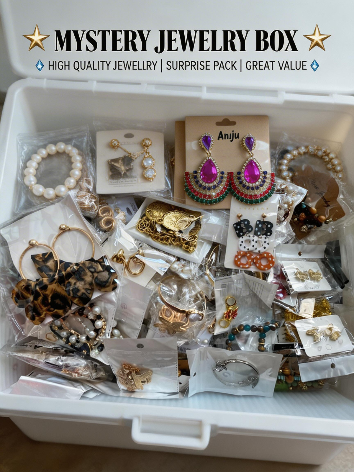 Premium Jewelry Surprise Pack Assorted High Value Accessories Bundle Gift Lot