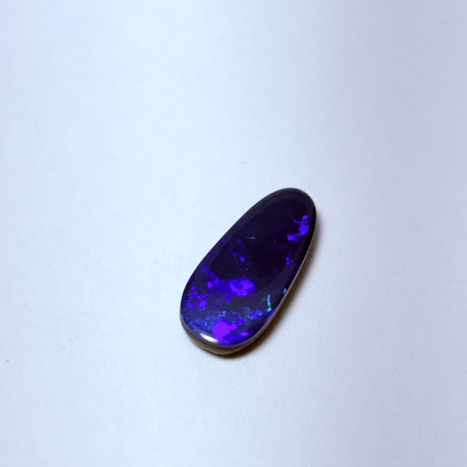 2.70ct Australian Boulder Opal Doublet Loose 16.2mm 0.55g