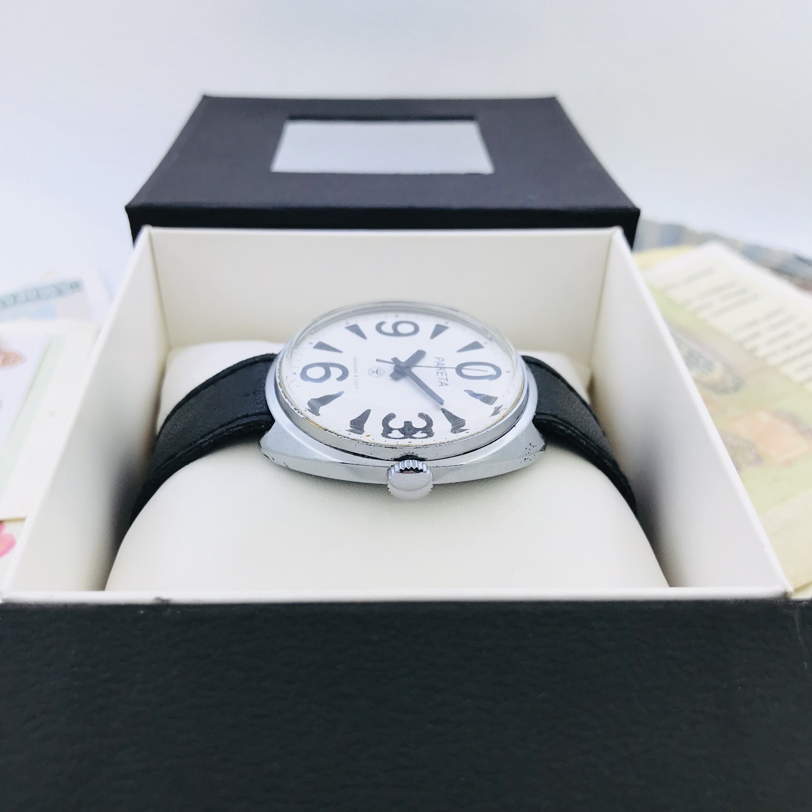 0️⃣ Rare Raketa Big Zero Soviet Mens Watch 2609 Rocket Ракета USSR Service🛠
