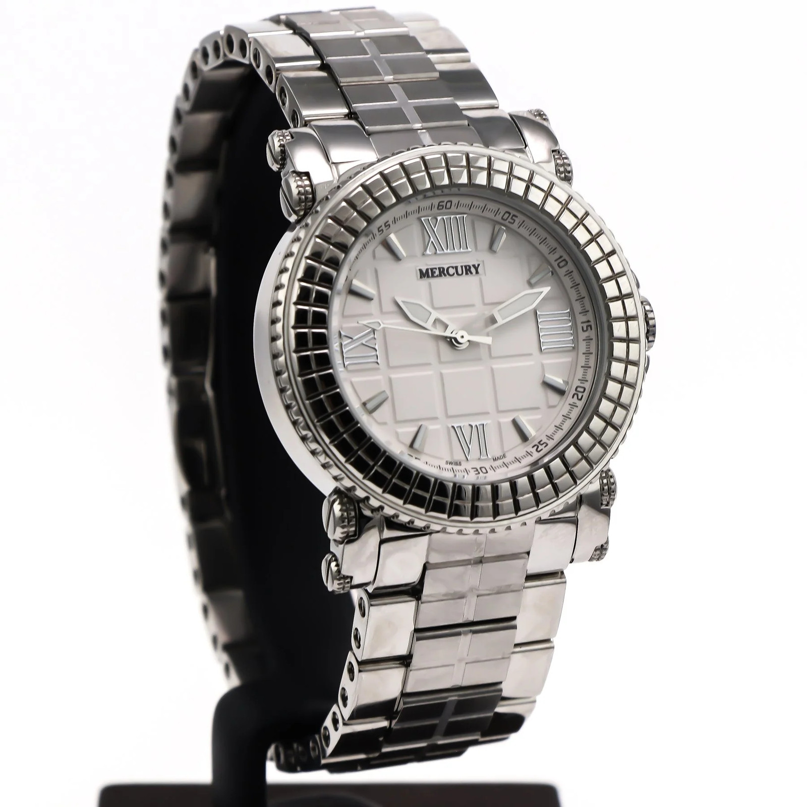 MERCURY – Swiss Watch – ME10205-SS-1 Quartz 37 mm ME10205 50m (5 ATM, 169 ft)