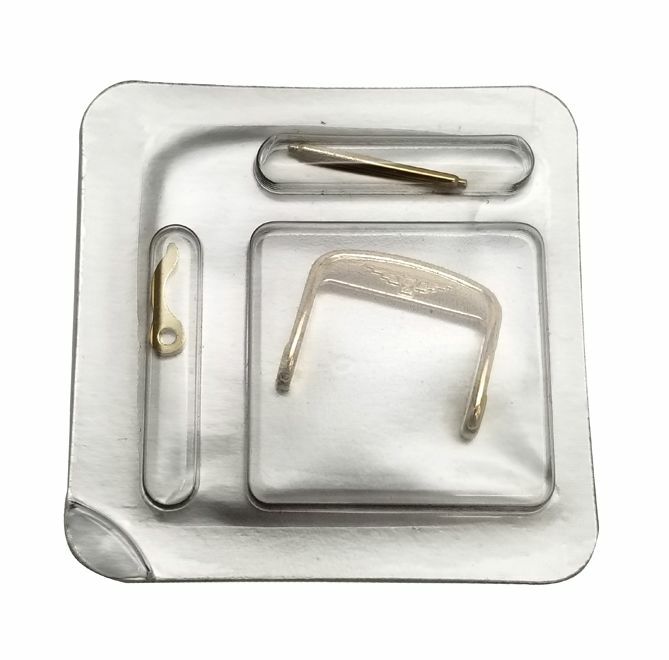 Longines Original Gold Plated Replacement 16mm Tongue Buckle OEM for Longines wa