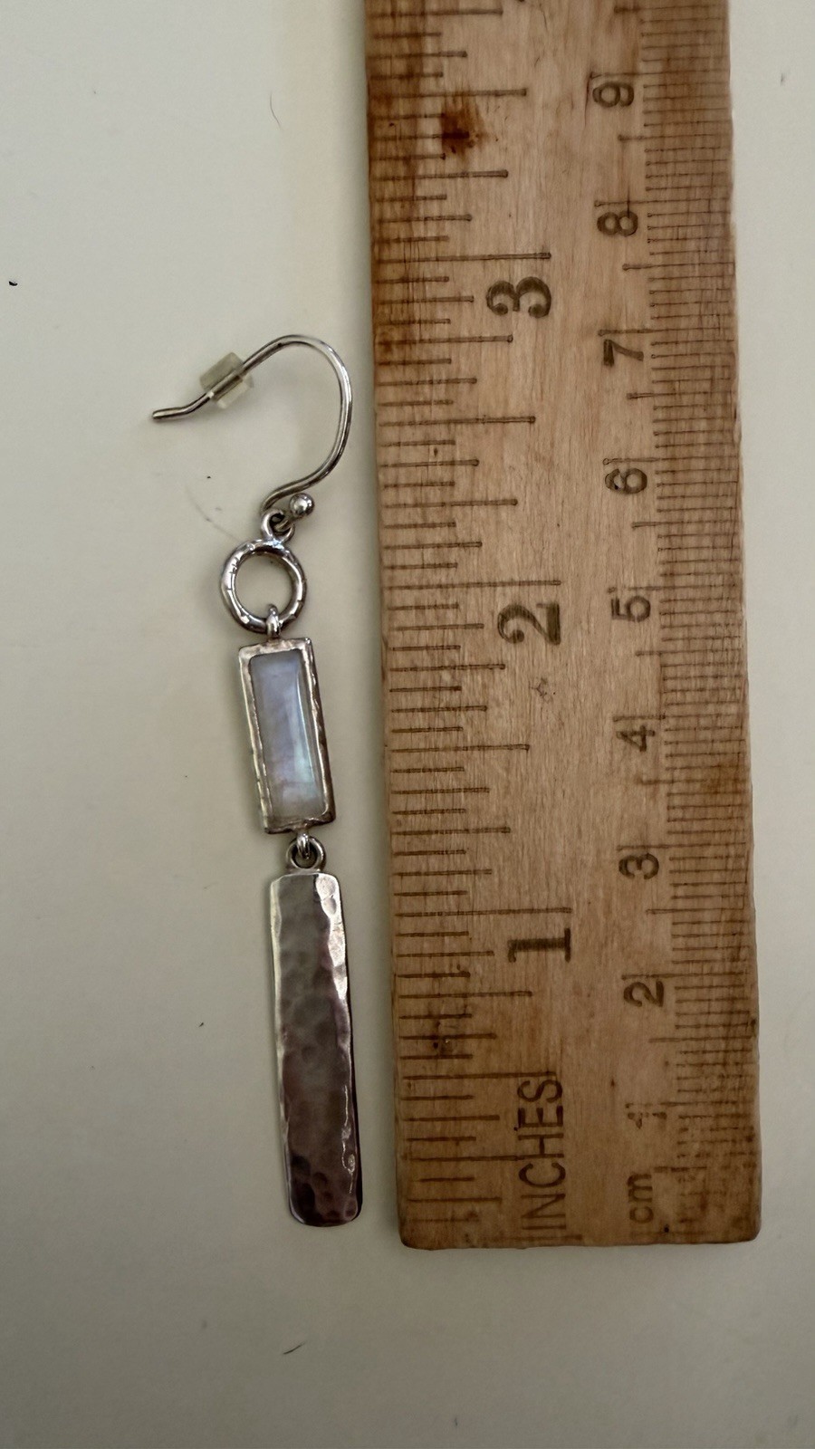 Silpada Rectangle Silver Drop