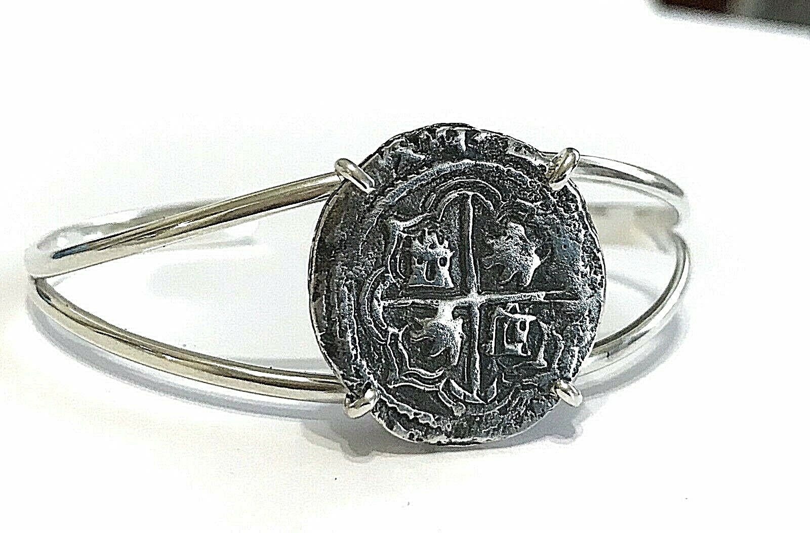 ATOCHA Coin Bracelet 925 Sterling Silver Coin Sunken Treasure Shipwreck Jewelry
