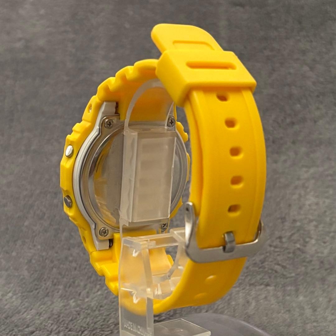 CASIO G-SHOCK DW-5600E Yellow LED Digital Watch Waterproof
