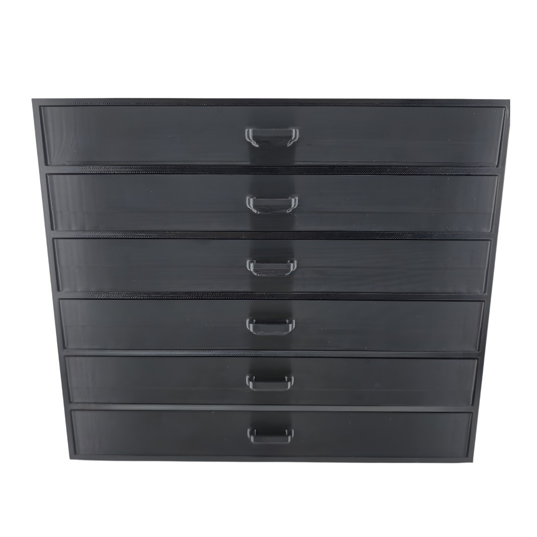 Professional Modular Watch Part Storage System – 3D Printed ABS Drawers & Bins