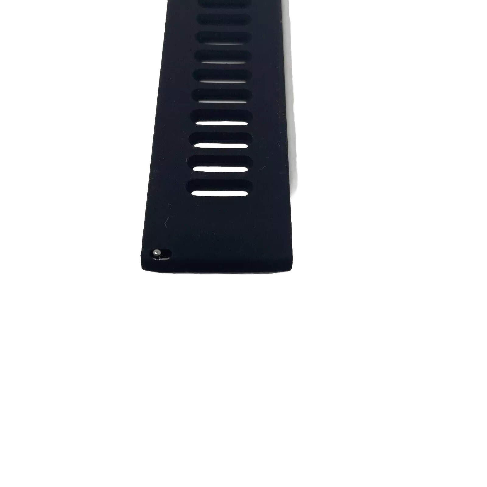 Watch Band 26mm Black Rubber Replacement Regular Size Wide Clasp Silicone New
