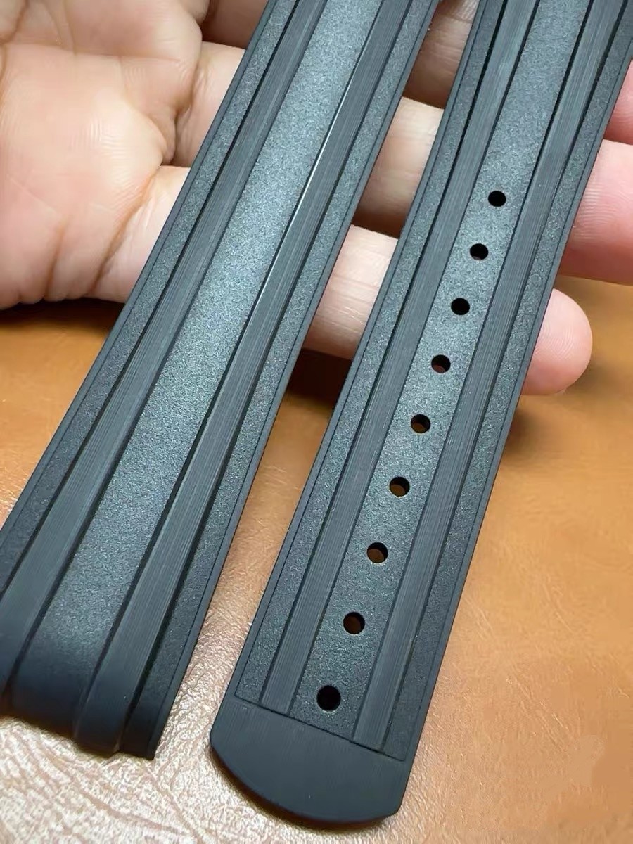 20mm FKM Rubber Strap Silicone Watch Band For Omega Seamaster Diver 300M 42mm