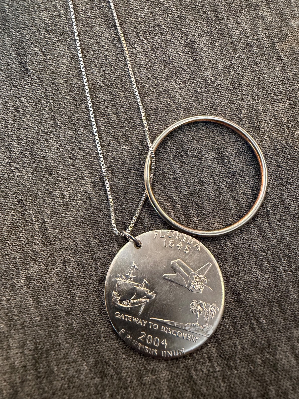 Beautiful and Unique handcrafted 16” necklace from artist Michael Bonardi