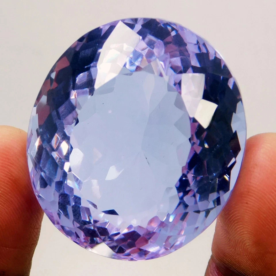 345.85 Carat Huge Purple Amethyst Oval Cut Flawless Certified Loose Gemstone