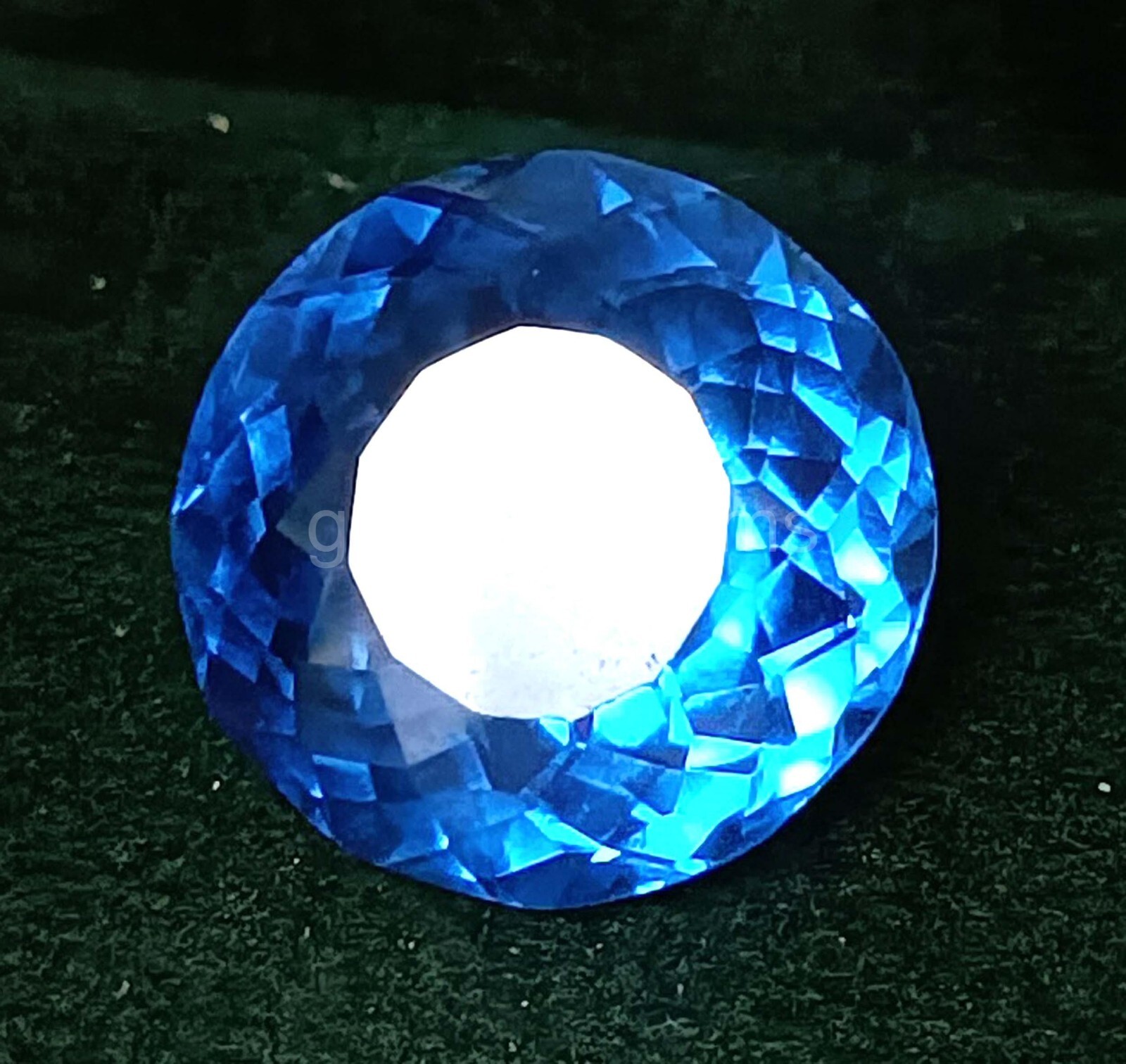10.00 Ct Natural Blue Tanzanite – Round Cut IGL Certified Loose Gemstone 5DDT