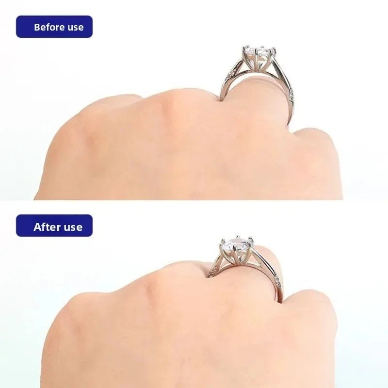 8 Sizes Clear Silicone Ring Sizer Invisible Anti-Loss Ring Holder