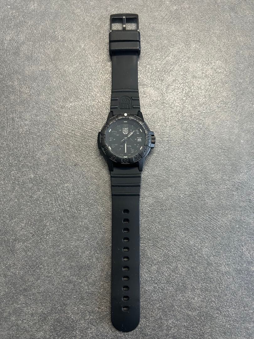 LUMINOX 0300-1GBq H-3 Mens Black Dial Quartz Watch