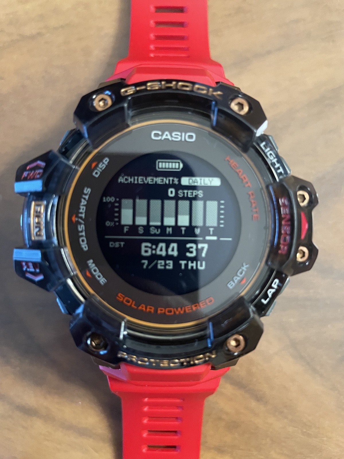 Casio G-Shock G-SQUAD PRO GBD-H1000-4A1JR Limited Edition 56.3mm Blk Resin/Stlss