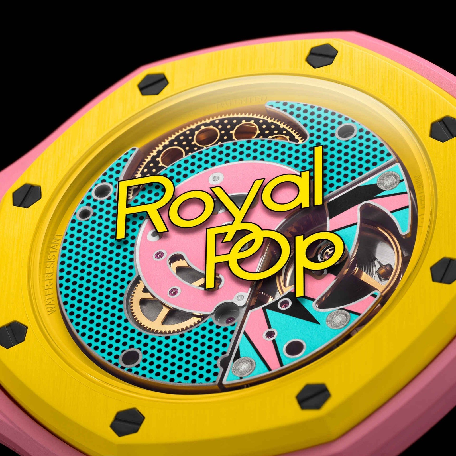 Swatch x Audemars Piguet Royal Pop OTG ROZ Full Kit bag boxes receipts warranty