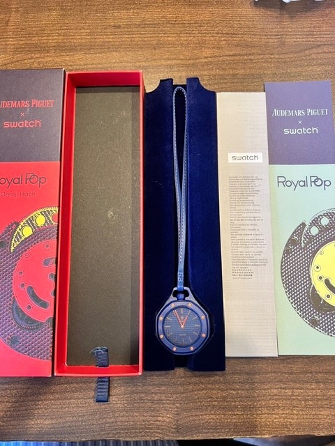 Audemars Piguet Watch Swatch x AP Royal Pop Orenji Hachi Pocket Watch