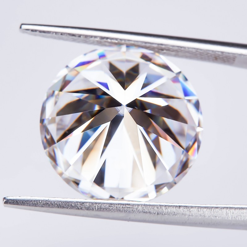High Quality D Color Round 0.8-10mm VVS1 Moissanite Loose GRA Factory Directly