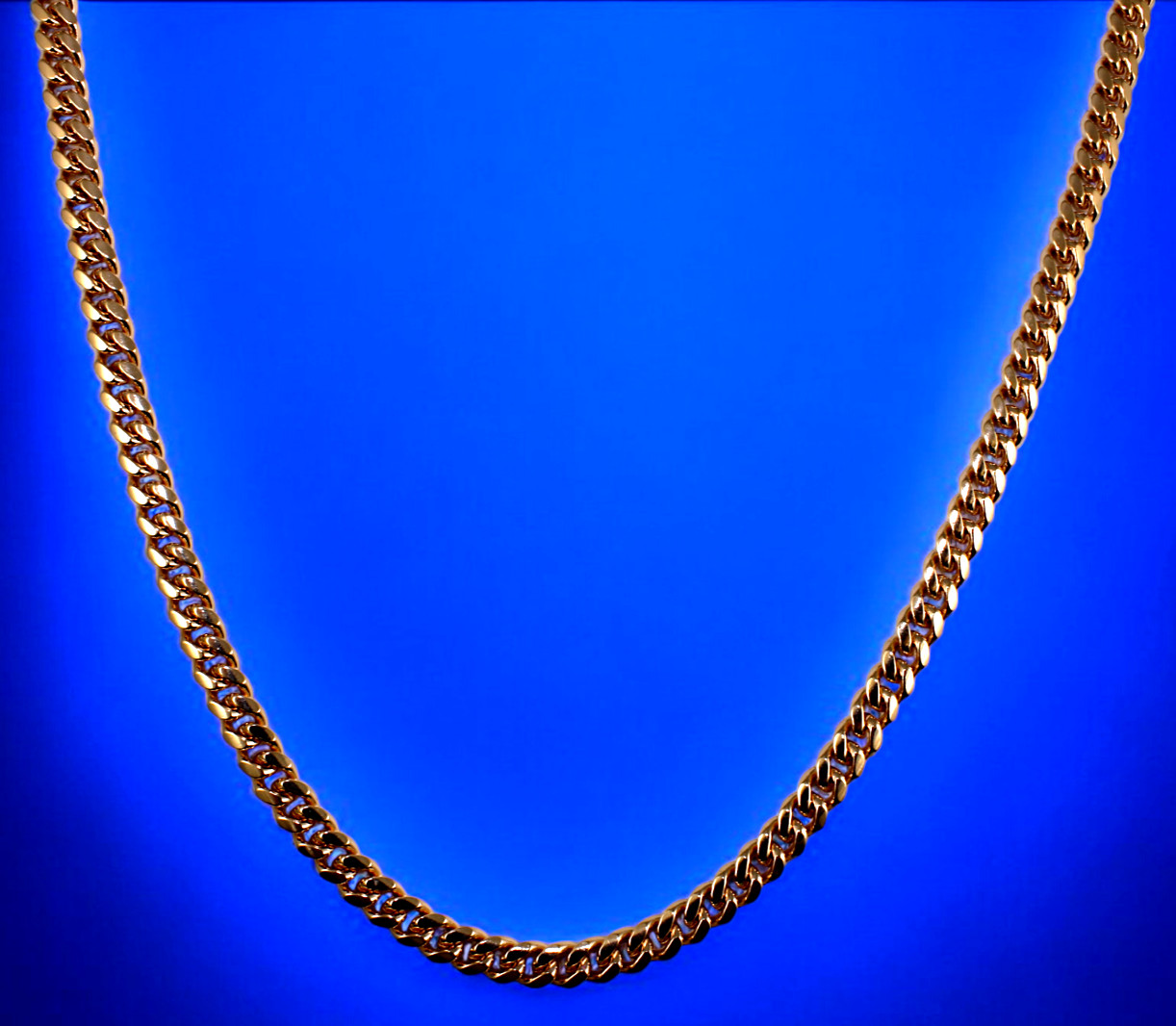 10K Rose Gold SOLID Miami Cuban Necklace Bracelet Chain Real 2mm-6mm 7″-30″