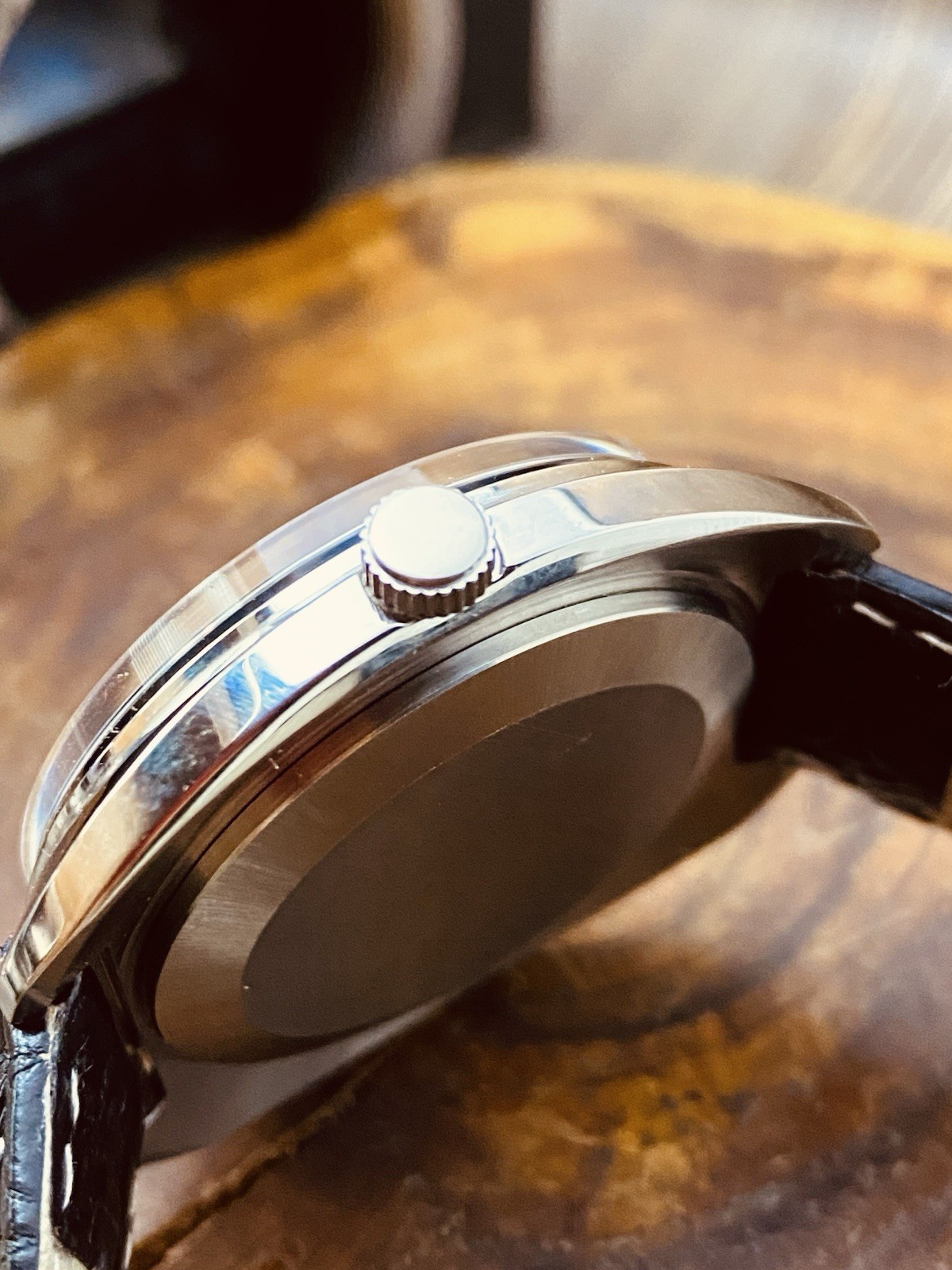 Vintage Raketa “Big Zero” Watch – Minimalist Soviet Style with Distinctive Dial