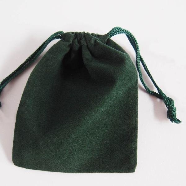 Novel Box Velour Drawstring Pouch Jewelry Bag, Gem Bag Wedding Gift Bag – 25Pack